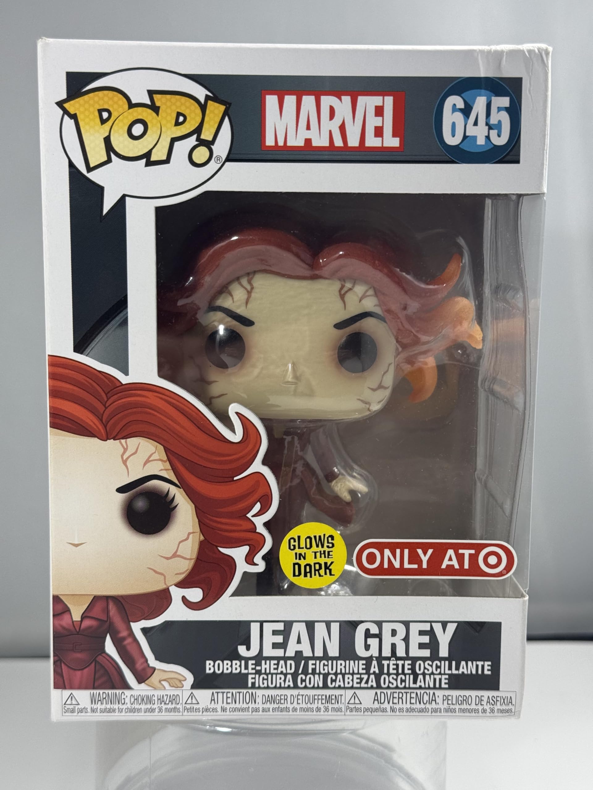 Funko POP! Marvel #645 - Jean Grey [GITD] limited availability