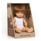 Miniland Doll 15'' Caucasian Boy Redhead (Box) - Made In Spain, Anatomically Correct, Quality
