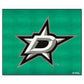 FANMATS 10636 Dallas Stars Tailgater Rug - 5ft. x 6ft. Sports Fan Area Rug, Home Decor Rug and Tailgating Mat