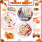 Fall Stickers Autumn Stickers For Kids 640Pcs Thanksgiving Maple Leaves Stickers Hello Fall Stickers Envelope Thanksgiving Party