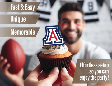 Arizona Wildcats Party Supplies (42 Pieces) University Of Arizona Graduation, Tailgating And Birthday Party Decorations With Ban