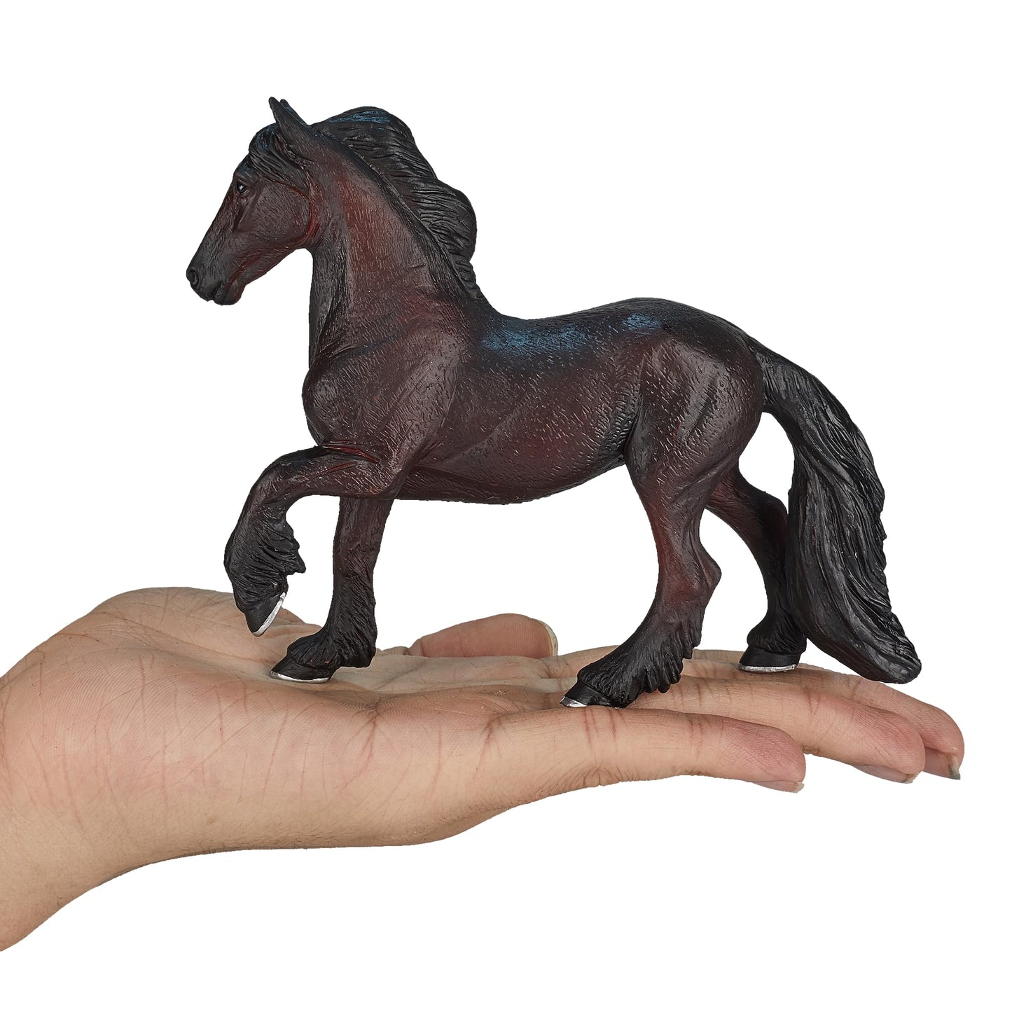 Mojo - Realistic Horse Figurine, Friesian Mare