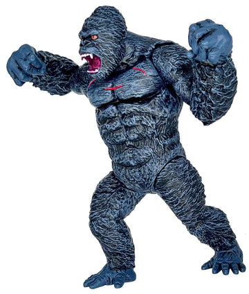 Twcare Giant King Kong Vs Godzilla Attack Action Figure 11” Movie Series Fight Mode Gorilla Ape Solid Wild, Travel Bag