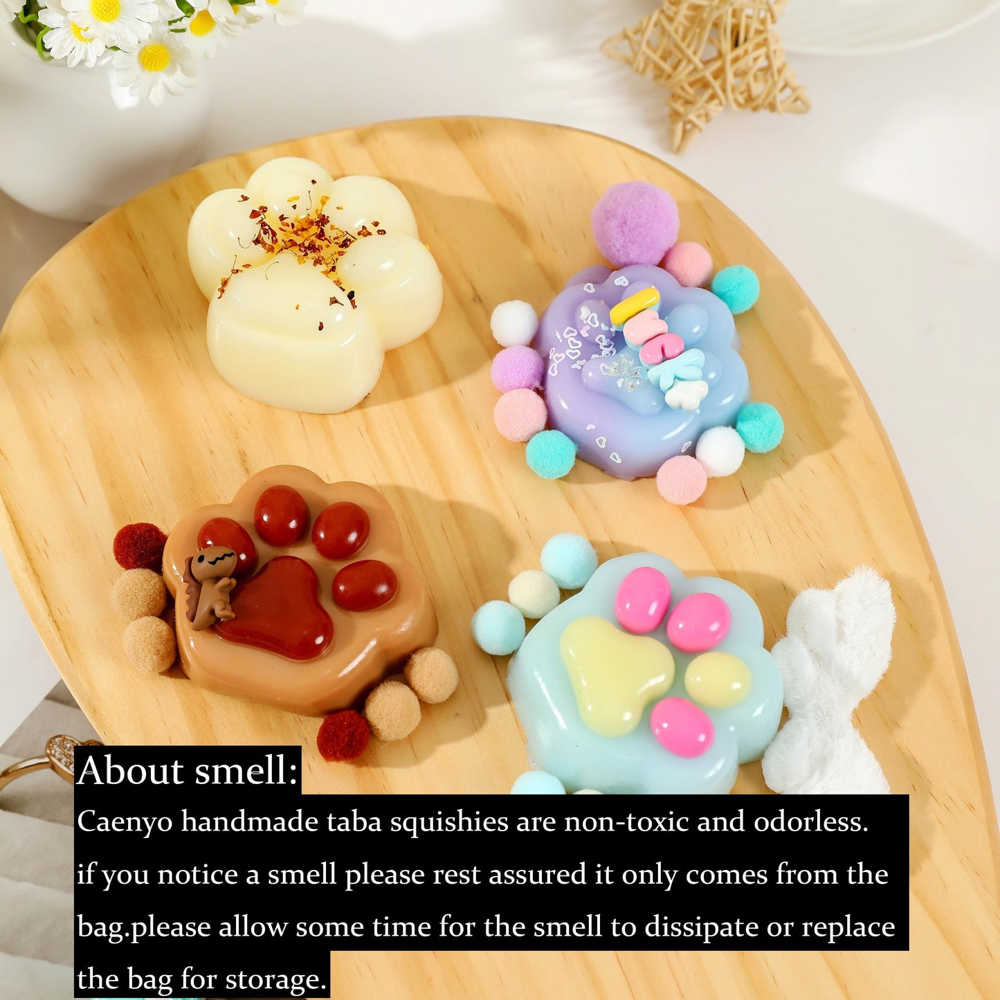 Taba Squishy Cat Paw Squeeze Toys,Sensory Fidget Toy For Your Best Mellow And Chill,Party Favors, Birthday Gift, Squishy Toys Fo