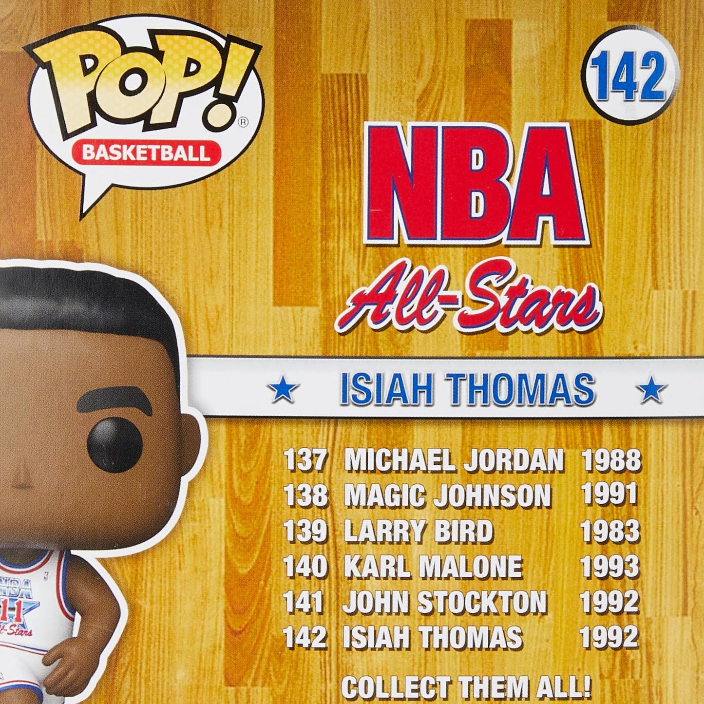 Funko Pop! Nba: Legends - Isiah Thomas, White All Star Uniform 1992