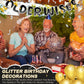 Fulmoon Set of 3 Pre Strung Older Wiser Hotter Glitter Banner Funny Birthday Banner for Women 30th 40th 50th 60th 70th 80th Birt