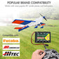 QBLPOWER 6V 2000mAh NiMH RX Battery Packs with Hitec Connector for RC Aircrafts and Walking Robot Rechargeable (2 Pack)