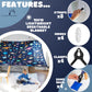 Blanket Fort Building Kit, X-Large 10' X 10' With Clips, Hooks And Sandbags, Play Blanket Fort Indoor Kit, Use As A Canopy, Play