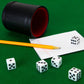 Classic White Game Dice For Playing Board Games And Card Games, 5-Pack Set - 16Mm Regular Pipped Six-Sided Dice By Brybelly