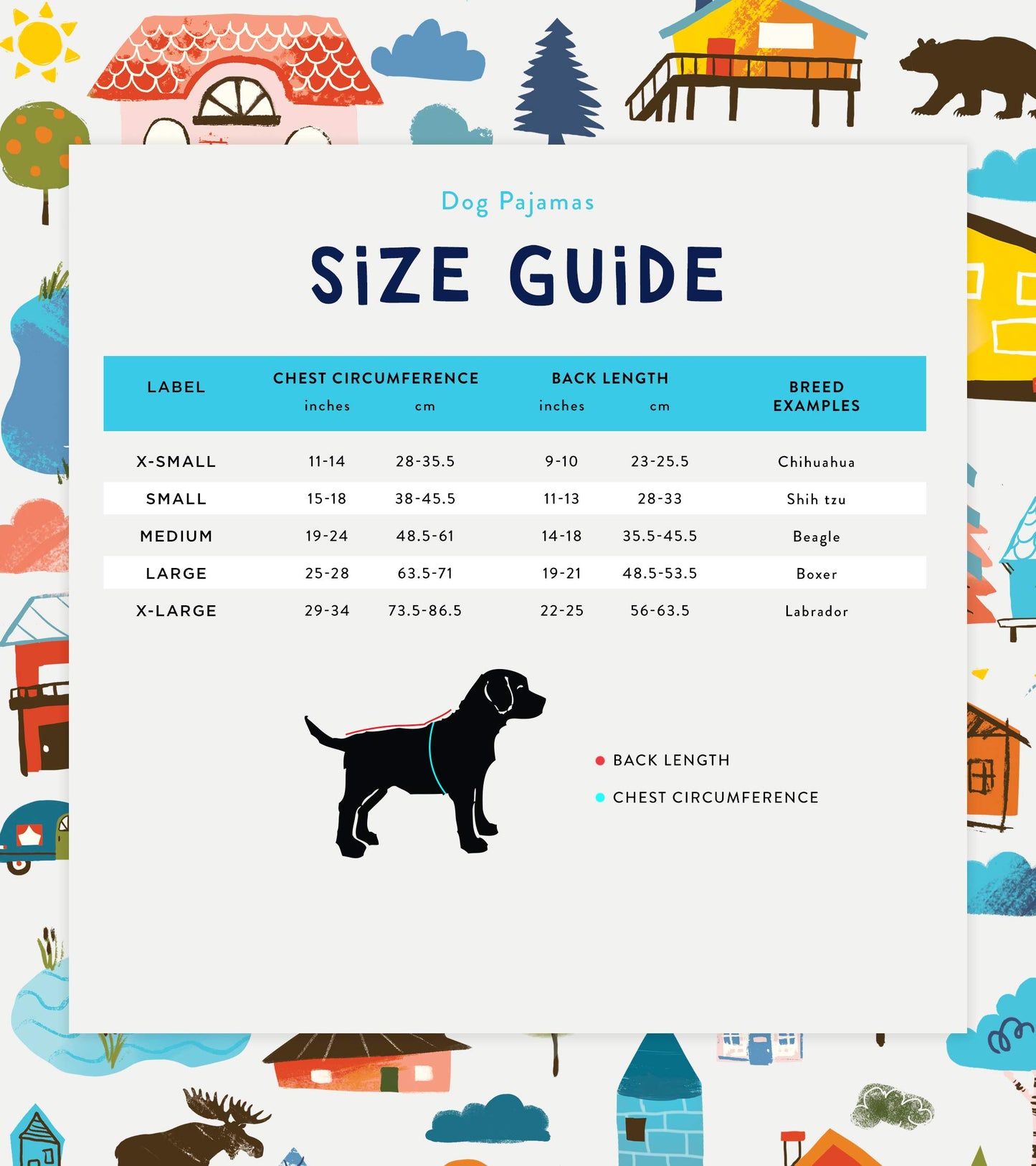 Little Blue House By Hatley Kid'S Fair Isle Bear & Moose Family Pajamas Sleepwear, Dog Pajama - Bear Fair Isle, X-Large