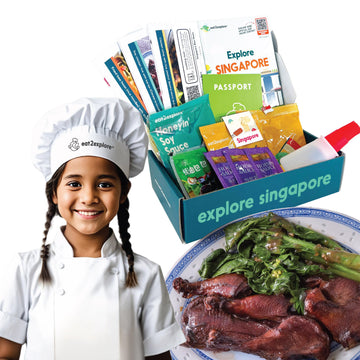 Eat2Explore Cooking Kits For Kids - Interactive & Educational Set With 3 Recipe Cards, Key Ingredients & Cooking Tools - Ideal I