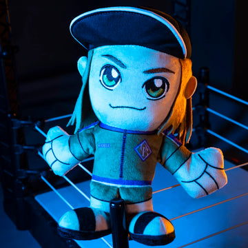 Bleacher Creatures Wwe Matt Riddle 8' Kuricha Sitting Plush- Soft Chibi Inspired Toy