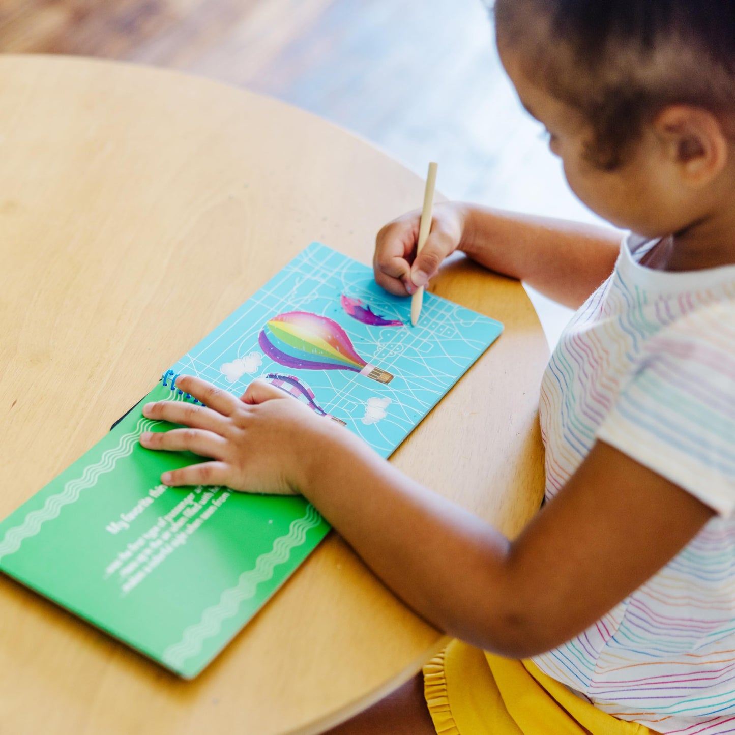 Melissa & Doug On The Go Scratch Art Hidden-Picture Pad - Favorite Things