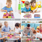 Lelemon Puzzles For Kids Ages 4-8,Donut Puzzle 100 Piece Puzzles For Kids In A Metal Box, Educational Kids Puzzles Jigsaw Puzzles 100 Piece Puzzle Games Puzzle Toys For Girls And Boys