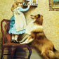 Eurographics Little Girl & Her Sheltie 1000Piece Puzzle, 6000-5330