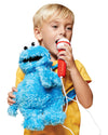 Singing Machine Karaoke Plush Sesame Street Toys (Cookie Monster Plush Toy) - Adjustable Carrying Straps - Sing-Along Built-In Real Working Microphone & Speaker With Record & Playback Function