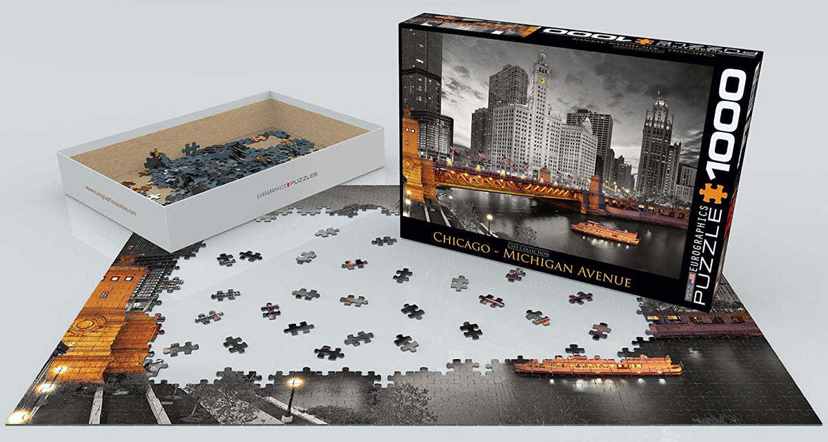 Urban Noir City Puzzle