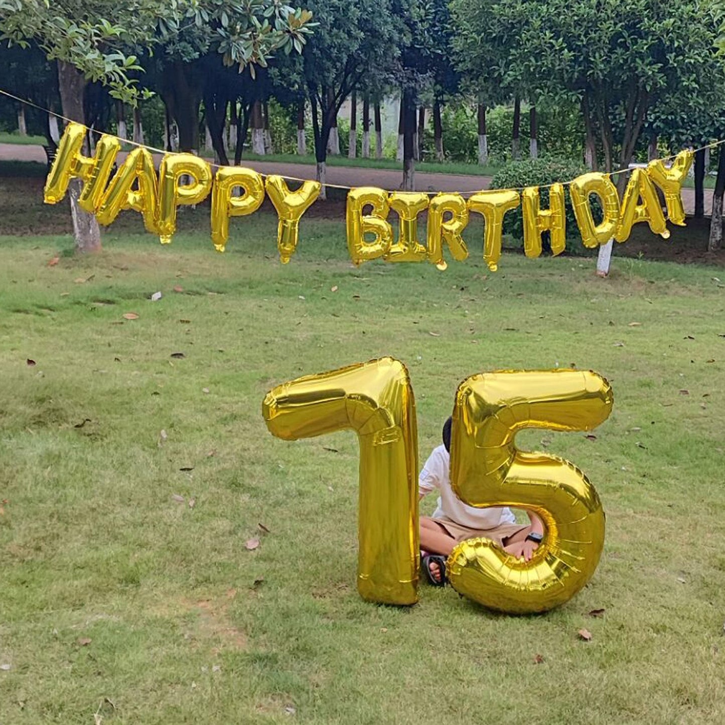 Shuntai 75 Balloon Numbers Gold Jumbo Number 57 Foil Mylar Balloons With Happy Birthday Letter Balloons Banner 75Th Birthday Dec