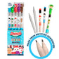 Holiday Smencils Cylinder - HB #2 Patented Gourmet Scented Pencils, 50 Count, Gifts for Kids, Party Favors, Classroom Rewards
