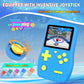 Great Boy 32 Bit Handheld Games Toys For Kids With 139 Video Games Boys Girls Children'S 3.0 Inches Ips Screen Rechargeable Gaming Device Preschooler Party Easter Birthday Xmas Gift (Blue)