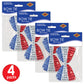 Beistle Glitz N Gleam Bow Tie Pack of 4
