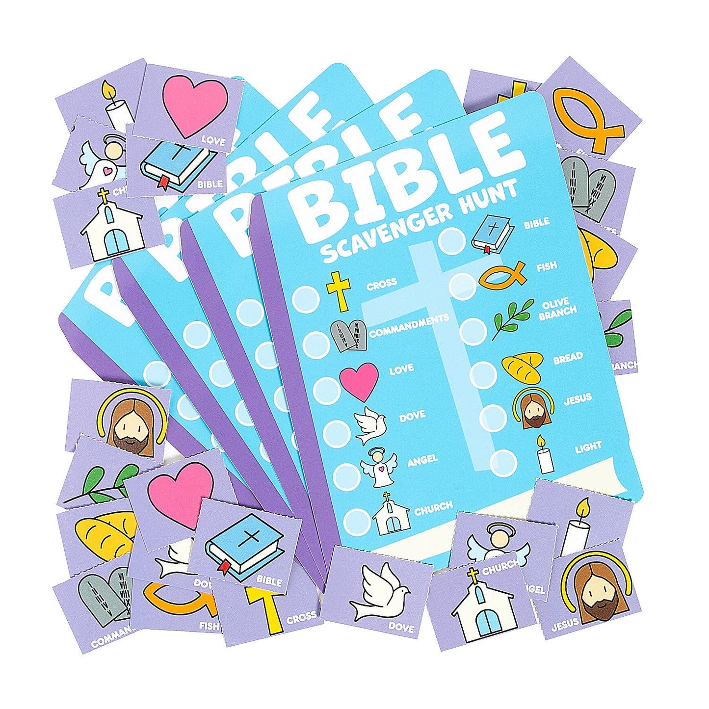Fun Express Bible Scavenger Hunt Game