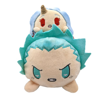 Mochibi - My Hero Academia - Izuku Midoriya & Eri (Infinite 100% 2 Plush Set) - 6'' Plush Toy, Collectable, Soft, Officially Lic