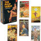 Pulp Magazines Themed Tarot Card Deck - With Characters From The History Of Pulp Illustration - Boxed Set With 78 Cards