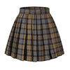 Beautifulfashionlife Women`S Mini Skirt Dance Costumes (3Xl, Brown Mixed Blue)