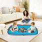 Bbpara - Toy Storage Organizer & Play Mat For Building Bricks & Blocks - Toy Storage Bags Play Mat With Zipper - Easy To Keep Th