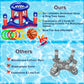 American Flag Pool Toys Games For Kids Adult 2-In-1 Floating Basketball Hoop Inflatable Cross Ring Toss Games Set Summer Swimming Pool Water Games Toys