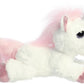 Aurora® Heavenly White Unicorn™ Stuffed Animal - Polyester, 10 Inches, Captivating Gaze, Aesthetic Appeal - White, Model 21246