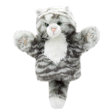 The Puppet Company Carpets Tabby Cat Hand Puppet, 10 Inches