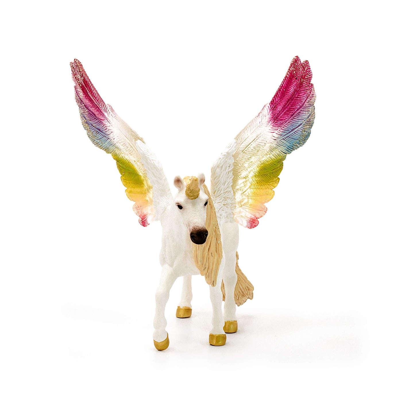 Schleich Bayala Animal Figurine, Unicorn Toys For Girls And Boys 5-12 Years Old, Winged Rainbow Unicorn