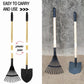 POMIKU Kids Wagon with Beach and Garden Tools Set, Kids Shovel for Digging, Rake, 8PCS Gardening Outdoor Toys for Ages 3-4