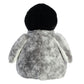 Aurora Festive Holiday Pippy Penguin Stuffed Animal - Seasonal Cheer - Heartwarming Gifts - Gray 11 Inches