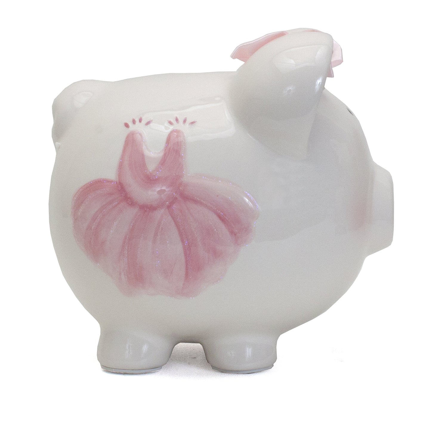 Child To Cherish Ceramic Piggy Bank For Girls, Sparkle Ballet