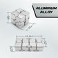 Dolasev Silver Infinity Cube, Kids Fidget Toy, Fidget Toys Adults Anxiety, Fidget Toys For Teens, Cool Metal Anxiety Toys For Ad