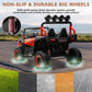 Alinux 24V 2 Seater Ride On Car For Kids, 4Wd Electric Cars Vehicles For Kids 3-8 Years With Remote Control, Bright Led Light, B