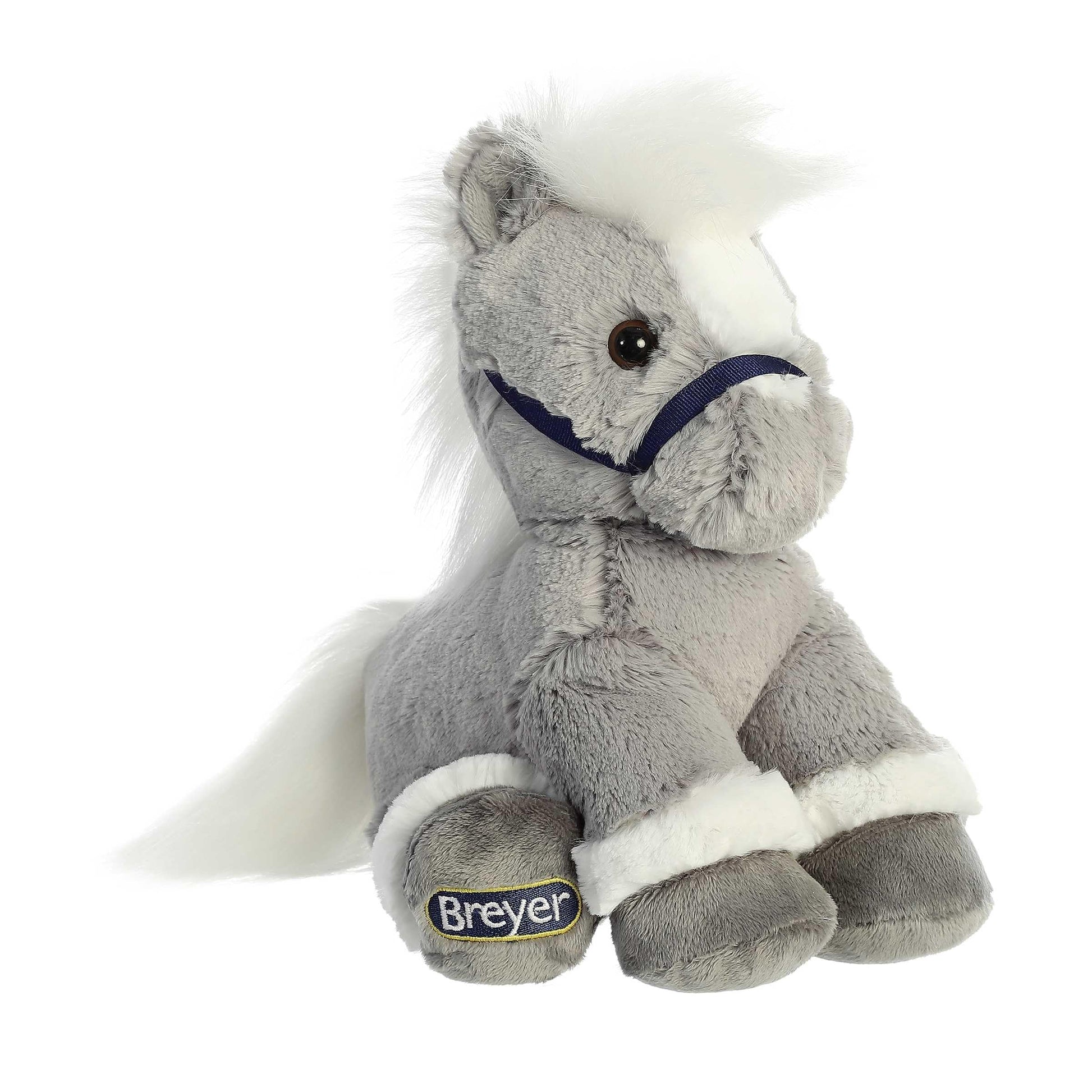 Breyer Aurora® Exquisite Horse Stuffed Animal - Realistic Detailing - Imaginative Play - Grey 11 Inches