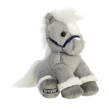 Breyer Aurora® Exquisite Horse Stuffed Animal - Realistic Detailing - Imaginative Play - Grey 11 Inches
