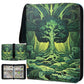 EYEGLEAM 9 Pocket Trading Card Binder, Holds 720 Cards, Standard Size, Green, Polypropylene (PP) for MTG/YGO/PTCG Collectors