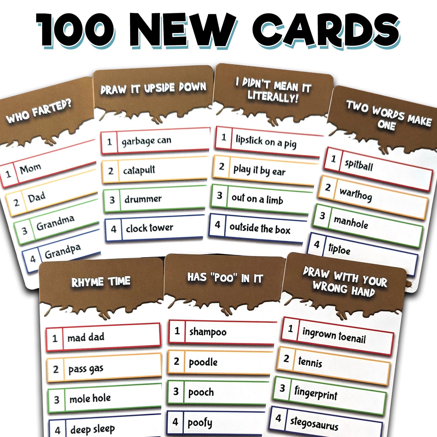 Artsy Fartsy Expansion Pack 1: More Fun Content And Categories For The Award Winning Family Party Game