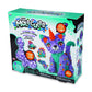 The Orb Factory Orbmolecules Caticorn Never Dries Compound, Purple/Aqua/Orange, 9.44' X 3.44' X 8.44' -Packaging May Vary