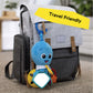 Baby Einstein Activity Arms Octopus Bpa Free Clip On Stroller Toy With Rattle And Mirror, Age Newborn + , Blue