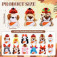Soulchen 24 Pcs Mini Fall Thanksgiving Stuffed Animal Bulk Small Thanksgiving Day Plush Animals Soft Tiny Autumn Pumpkin Turkey