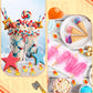 VioraWhite 50 Set Pcs Themed Ducks Mini Resin Ducks Figures Tiny Resin Figures Party Favors Party Decorations for Crafts Making