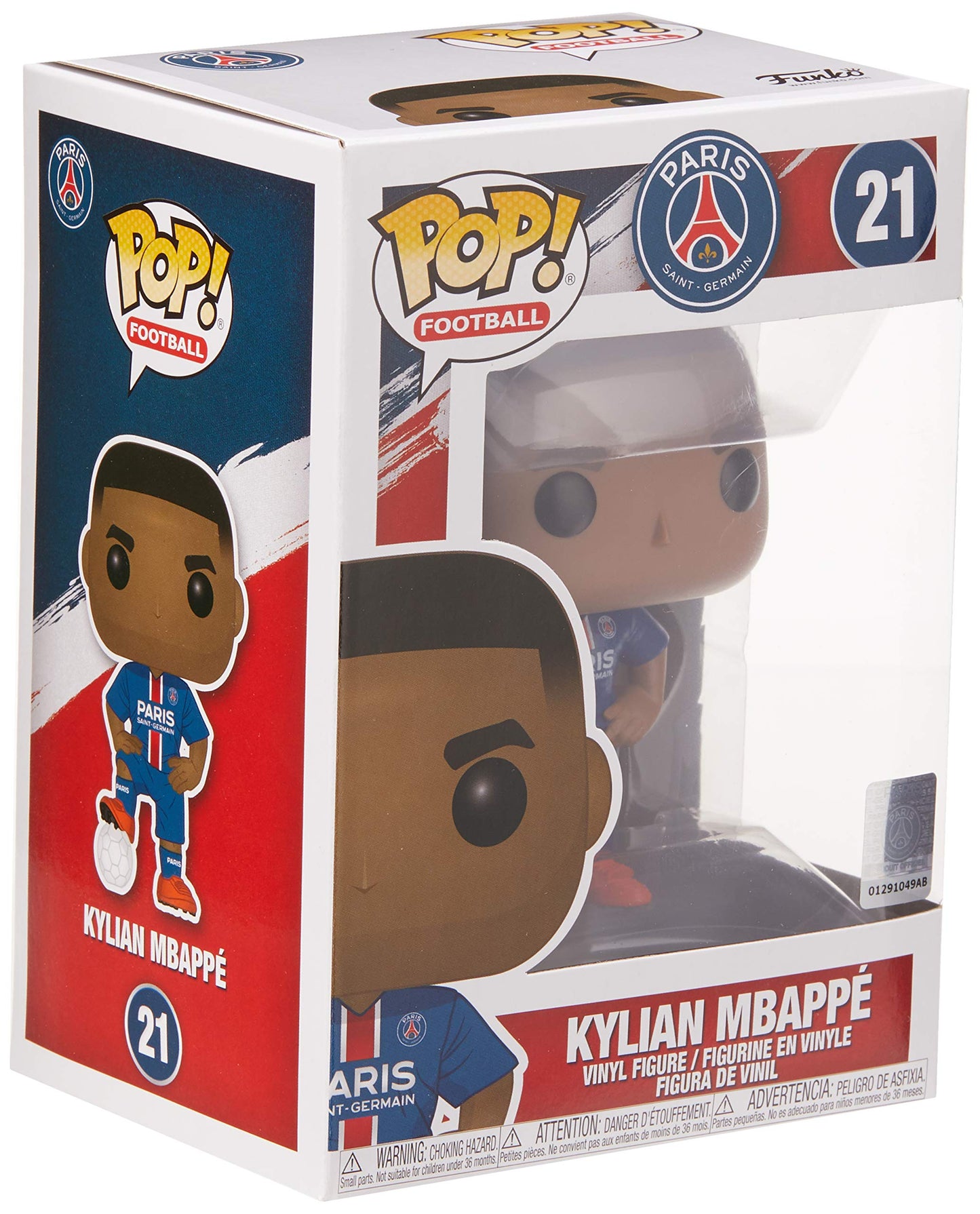 Funko Kylian Mbappe (Paris Saint-Germain) Pop! Soccer