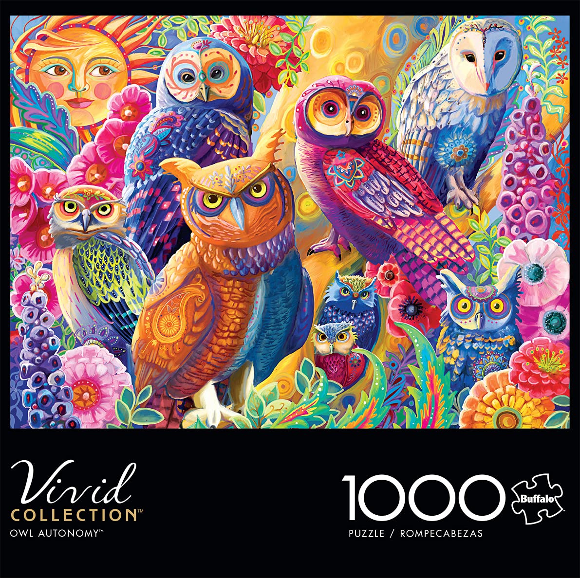 Buffalo Games - Laura Audi - Owl Autonomy - 1000 Piece Jigsaw Puzzle For Adults -Challenging Puzzle Perfect For Game Nights - Finished Size Is 26.75 X 19.75