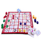Jax Sequence for Kids - Cardboard Game, Model 8001, Basic Size, White Color